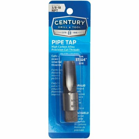 CENTURY DRILL TOOL Century Drill & Tool 3/8-18 NPT National Pipe Thread Tap 95203